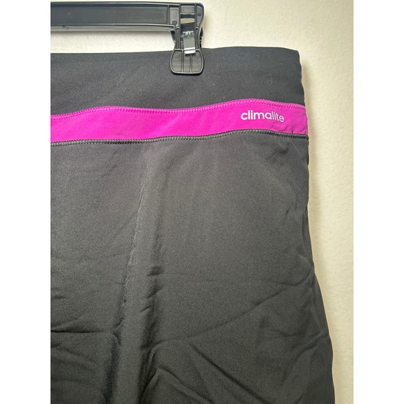 Adidas Performance Climalite Tennis Skort Black Magenta Pink Womens XL New - Picture 5 of 8